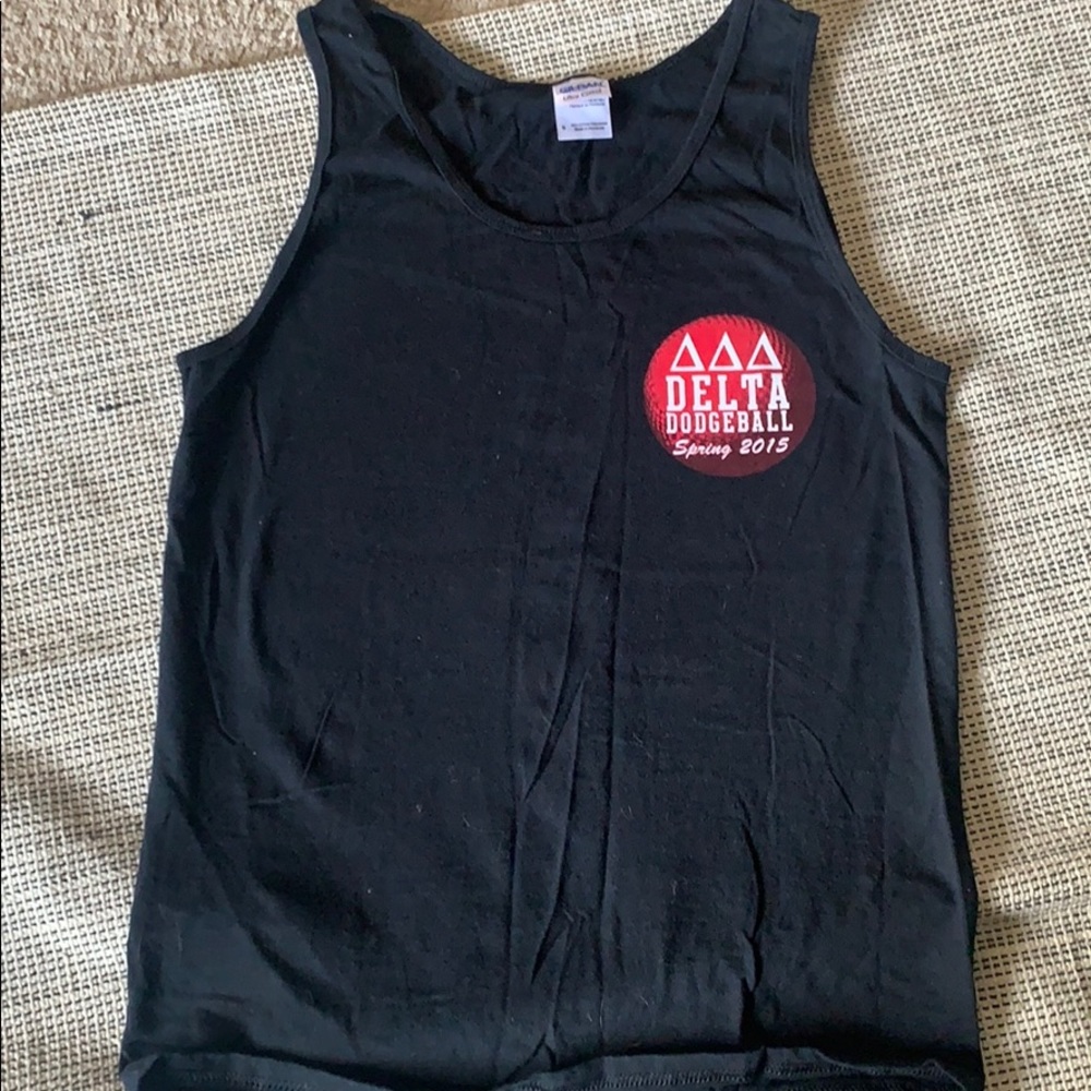 Black Tri Delta St. Jude Philanthropy Tank